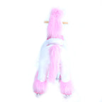 PonyCycle Model U® Pink Ride-On Unicorn for Kids Age 4-7, Mechanical Walking Pony Toy