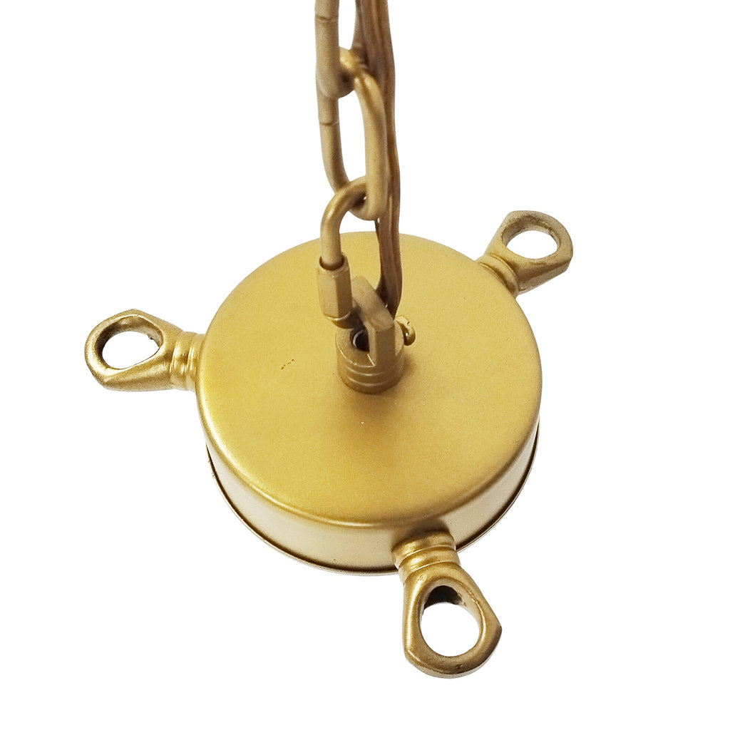 12-Light Vintage Rustic Chandelier Gold Finish, Wrought Iron Barn-Style Castile One-Tier Industrial Lighting Fixture