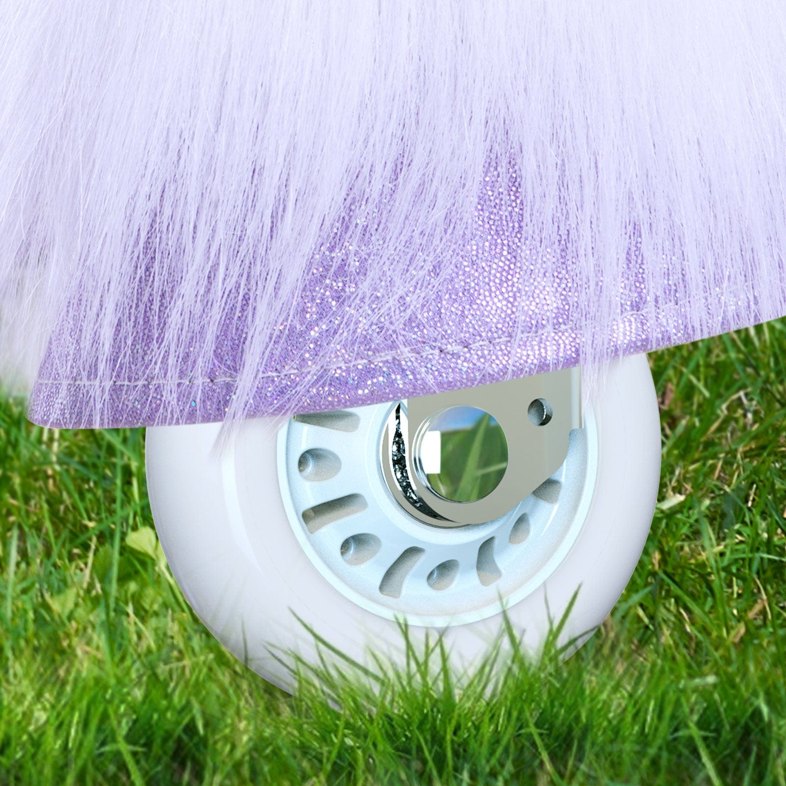 PonyCycle Model X® Ride-On Unicorn, Purple - Rideable Toy for Kids Age 4-7, Mechanical Walking Unicorn Ride-On Toy